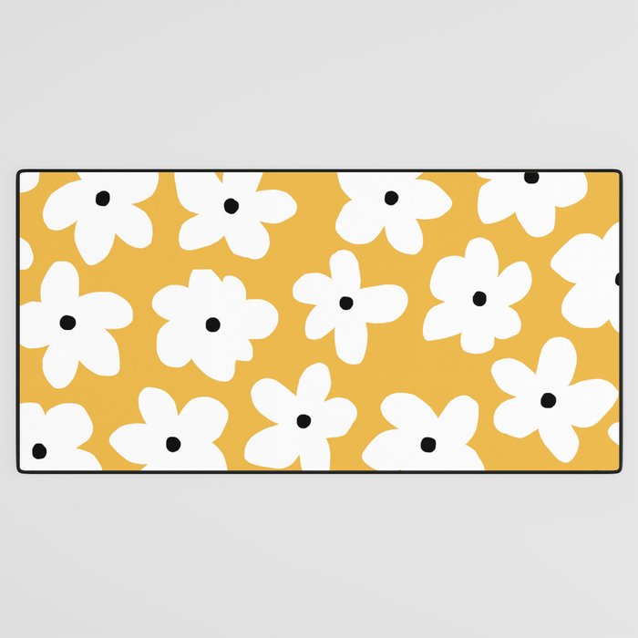 Daisy field Desk Mat Gallery Image 3
