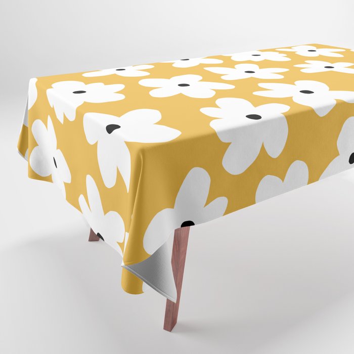 Daisy field Tablecloth Gallery Image 1