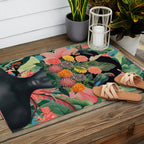 Floral beauty 24 Outdoor Rug Gallery Image 2