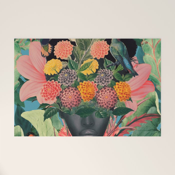 Floral beauty 24 Welcome Mat Gallery Image 1