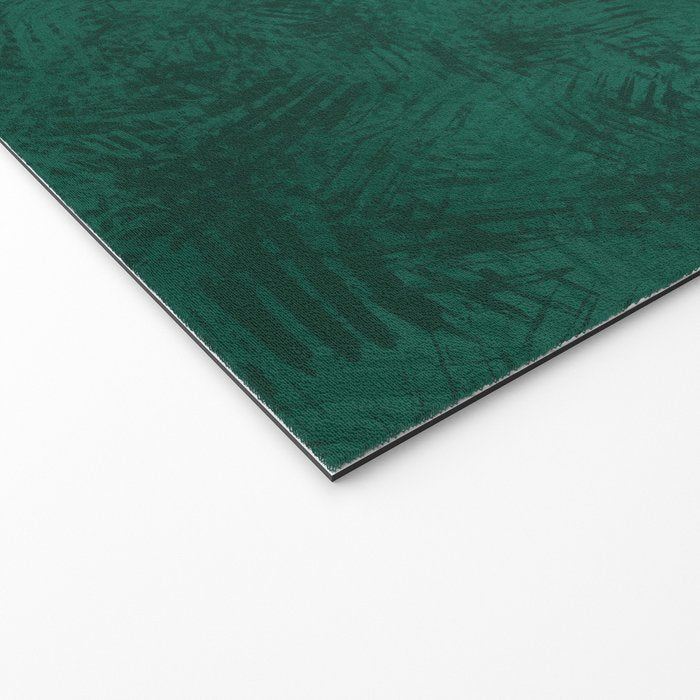 Emerald Scraped Texture Welcome Mat Gallery Image 2