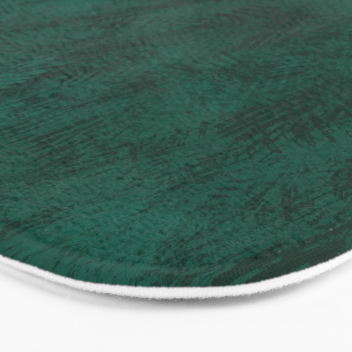 Emerald Scraped Texture Bath Mat Gallery Image 3