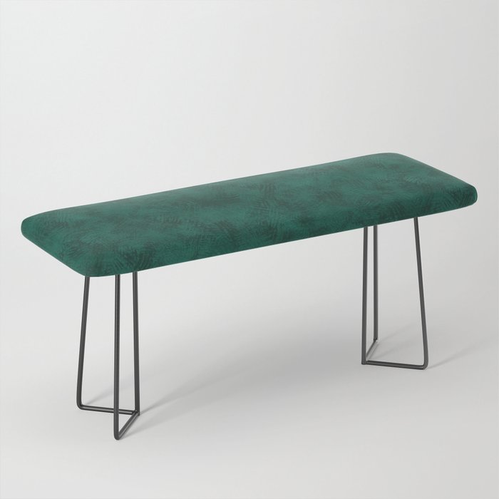 Emerald Scraped Texture Bench Gallery Image 1