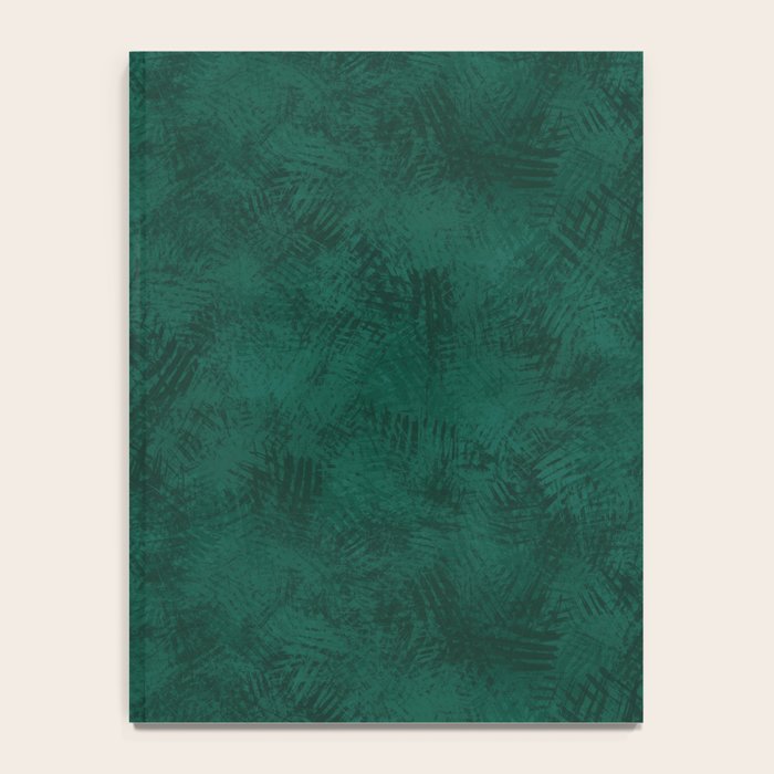 Emerald Scraped Texture Notebook Gallery Image 4