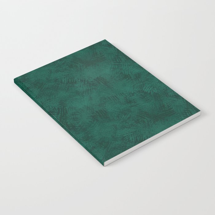 Emerald Scraped Texture Notebook Gallery Image 2