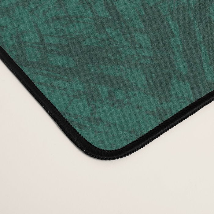 Emerald Scraped Texture Desk Mat Gallery Image 4