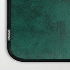 Emerald Scraped Texture Laptop Sleeve Gallery Image 3