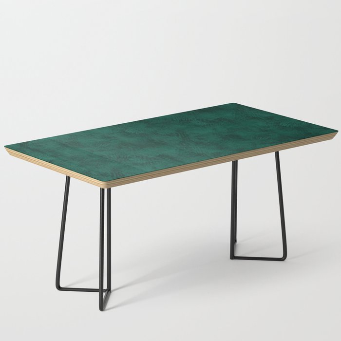 Emerald Scraped Texture Coffee Table Gallery Image 1