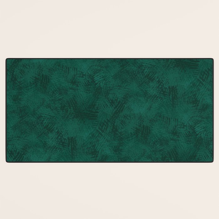 Emerald Scraped Texture Desk Mat Gallery Image 3