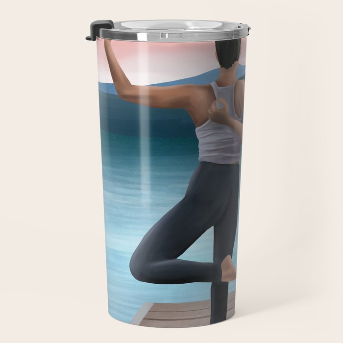 Sunset Serenity Travel Mug Gallery Image 3
