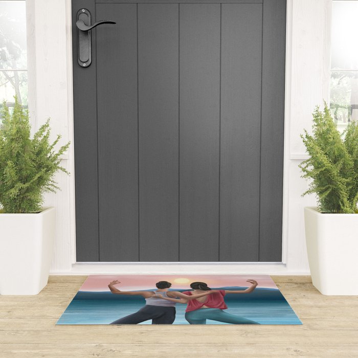 Sunset Serenity Welcome Mat Gallery Image 3
