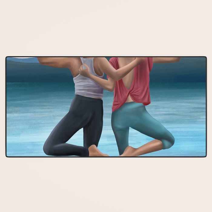 Sunset Serenity Desk Mat Gallery Image 3
