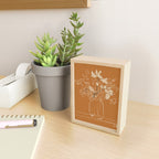 Minimalist Flowers In A Vase 3 Mini Art Print Gallery Image 2