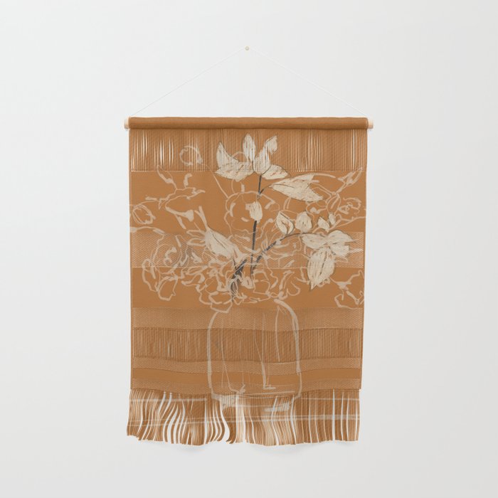 Minimalist Flowers In A Vase 3 Wall Hanging Gallery Image 1