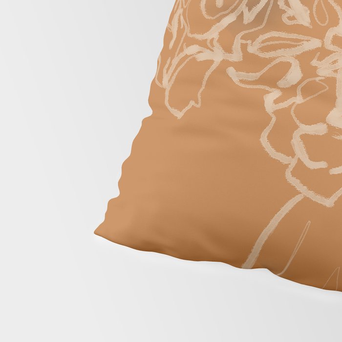 Minimalist Flowers In A Vase 3 Pillow Sham Gallery Image 4