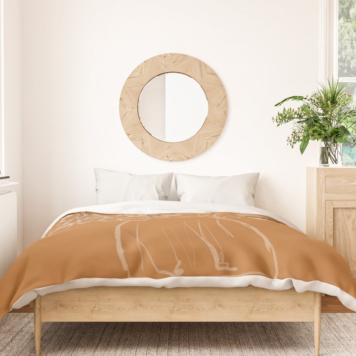 Minimalist Flowers In A Vase 3 Duvet Cover Gallery Image 3