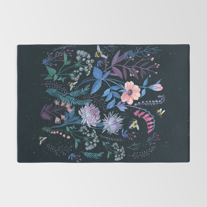 Bees Garden Rug Gallery Image 2