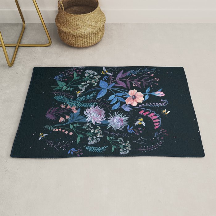 Bees Garden Rug Gallery Image 1