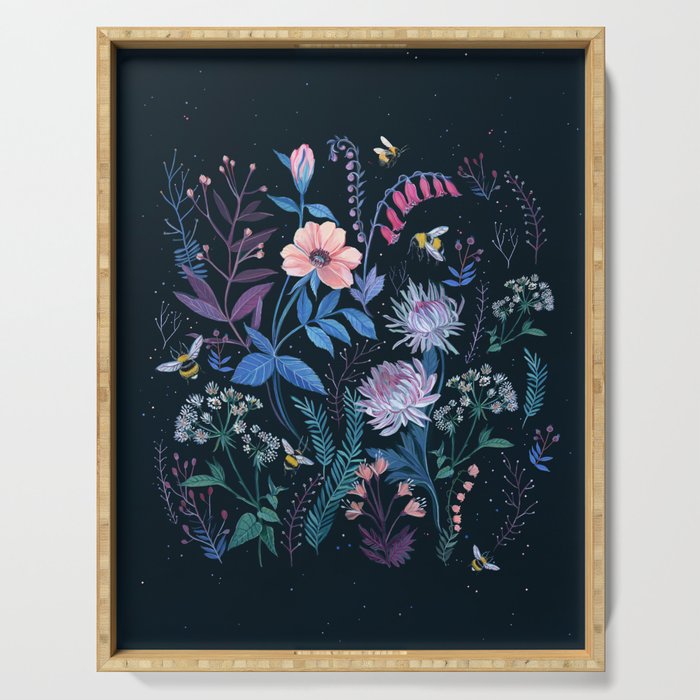 Bees Garden Serving Tray Gallery Image 1