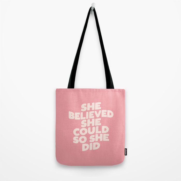 She Believed She Could So She Did Tote Bag Gallery Image 2