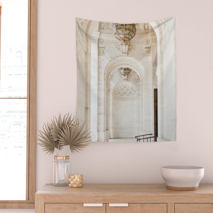 At the New York City Library Wall Tapestry Gallery Image 2