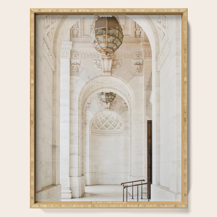 At the New York City Library Serving Tray Gallery Image 1