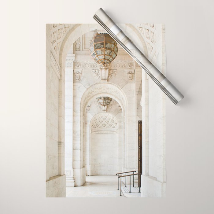 At the New York City Library Wrapping Paper Gallery Image 1