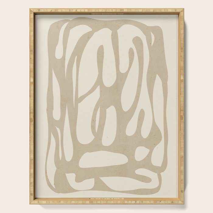 Modern Abstract Art 89 Serving Tray Gallery Image 1
