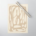 Modern Abstract Art 89 Wrapping Paper Gallery Image 1