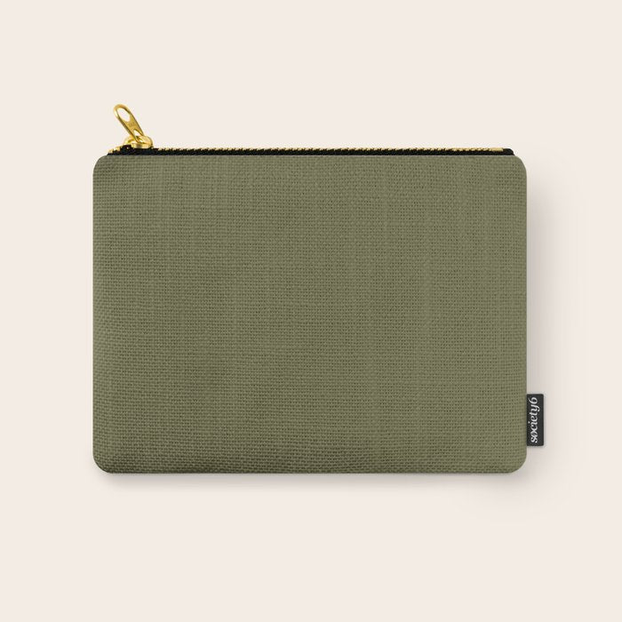 Solid Shaded Lichen Carry All Pouch Gallery Image 1