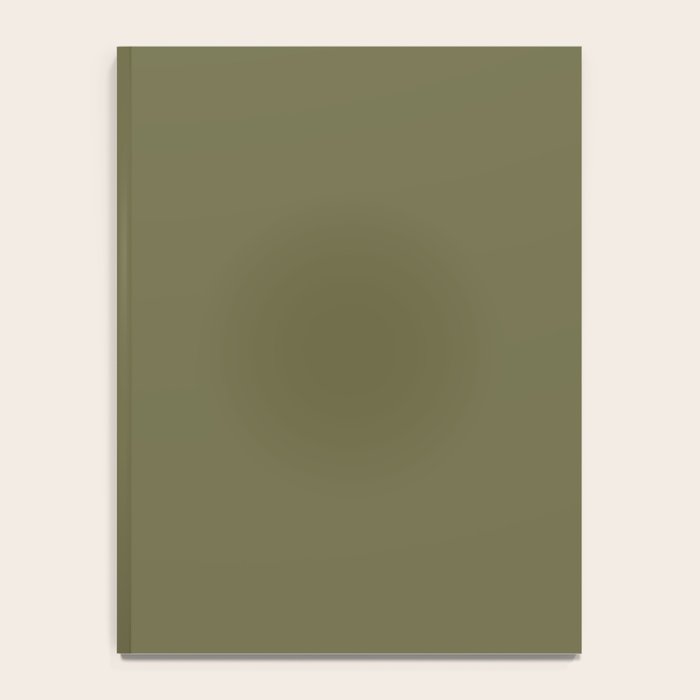 Solid Shaded Lichen Notebook Gallery Image 4