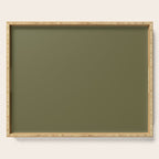 Solid Shaded Lichen Serving Tray Gallery Image 1