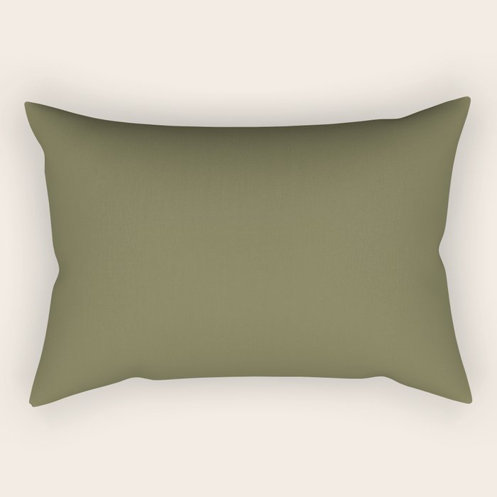 Solid Shaded Lichen Rectangular Pillow Gallery Image 2
