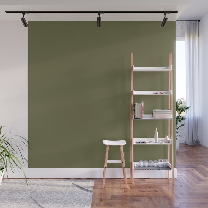 Solid Shaded Lichen Wall Mural Gallery Image 1