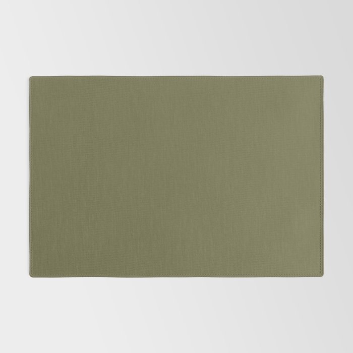 Solid Shaded Lichen Rug Gallery Image 2