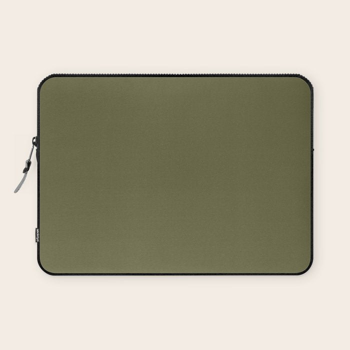 Solid Shaded Lichen Laptop Sleeve Gallery Image 1