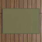 Solid Shaded Lichen Outdoor Rug Gallery Image 1