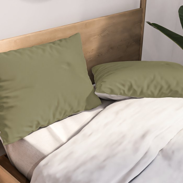 Solid Shaded Lichen Pillow Sham Gallery Image 2
