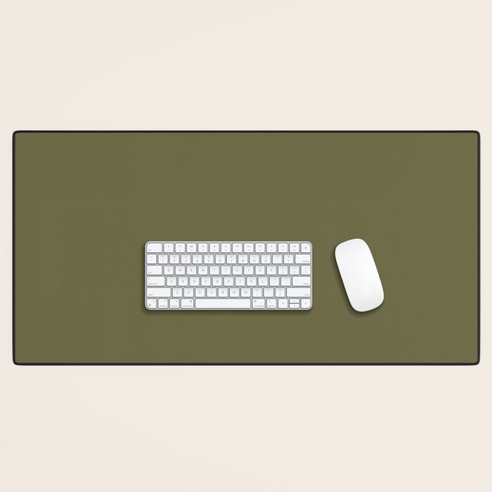 Solid Shaded Lichen Desk Mat Gallery Image 1