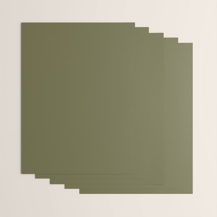 Solid Shaded Lichen Wrapping Paper Gallery Image 3