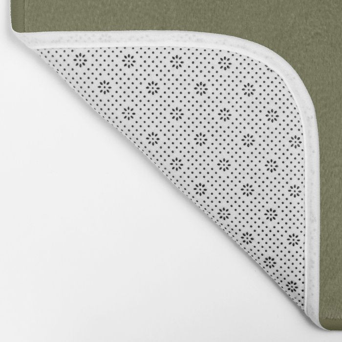 Solid Shaded Lichen Bath Mat Gallery Image 2