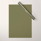 Solid Shaded Lichen Wrapping Paper Gallery Image 1
