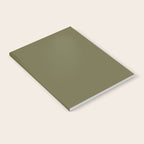 Solid Shaded Lichen Notebook Gallery Image 2