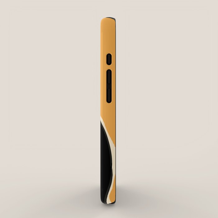 Minimalist Black Cat 3 iPhone Case Gallery Image 2