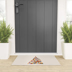 Modern Christmas Tree Welcome Mat Gallery Image 3