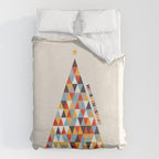 Modern Christmas Tree Duvet Cover Gallery Image 6