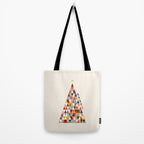 Modern Christmas Tree Tote Bag Gallery Image 2