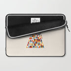 Modern Christmas Tree Laptop Sleeve Gallery Image 2