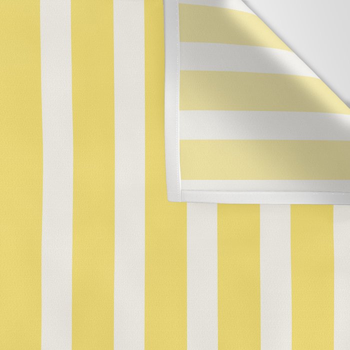 Sunshine Yellow Simple Stripe Wall Tapestry Gallery Image 3