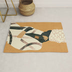 African Woman Rug Gallery Image 1